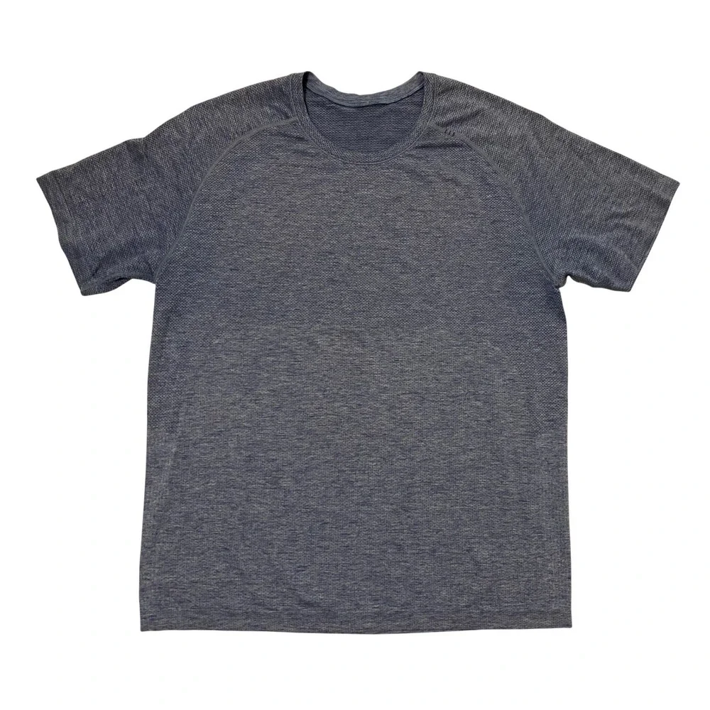 Lululemon Metal Vent Tech Short Sleeve T‎ Shirt Mens L Blue Athleisure Gorpcore